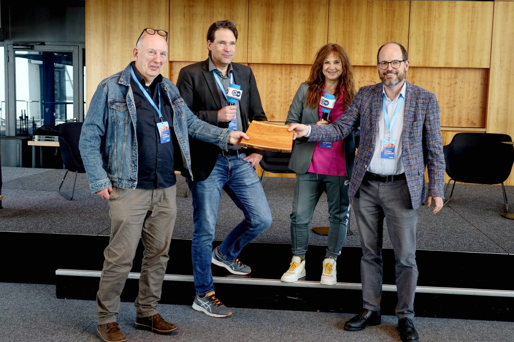 Die Verleihung des Dicken Bretts 2026 auf dem ARD-Freienkongress in Bonn